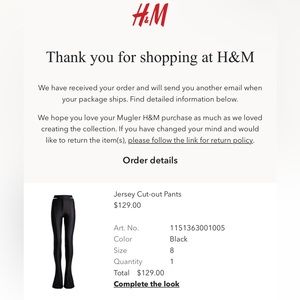 Jersey Cut - Out pants